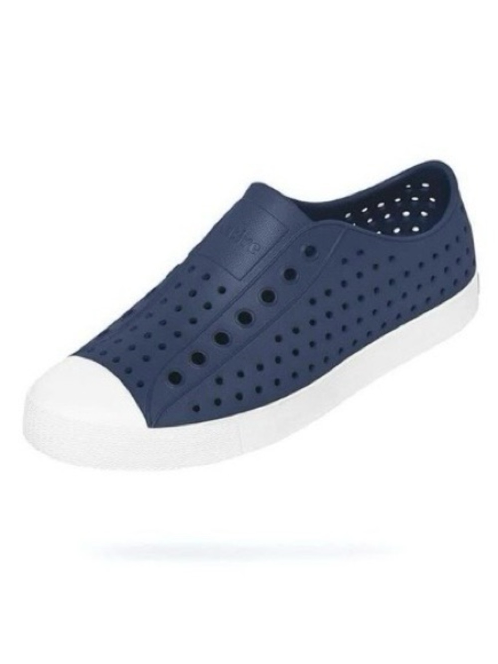 Native Jefferson Slip-On Sneakers in Navy and White